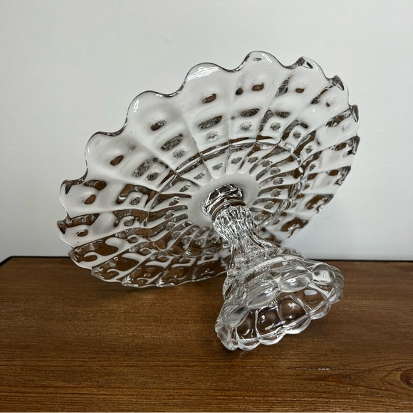DALZELL, GILMORE & Leighton EAPG Alexis Glass Pedestal Cake Stand Circa 1895 - Picture 1 of 11